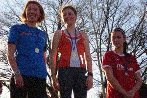 Novembre 2009 Podium du Cross départemental à Annecy (Florine 3ème)