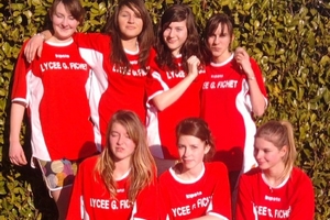 Equipe cadette de handball 2009-2010